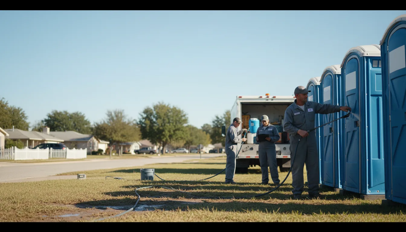 Long-Term Portable Toilet Rental in Pass Christian, MS near me